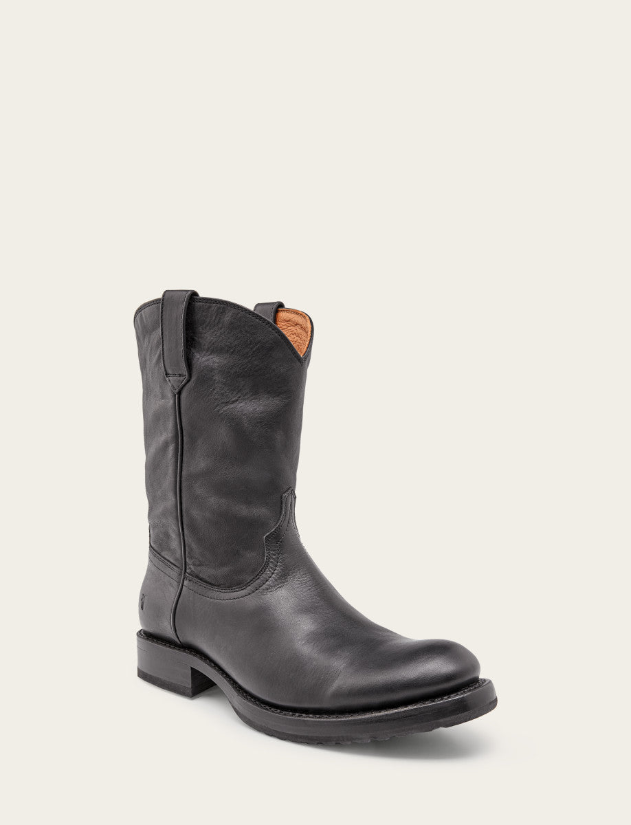 Men's Black Duke Roper Boots Black - Frye