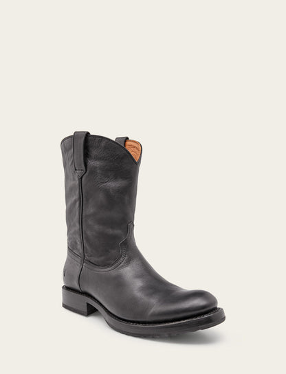 Men's Black Duke Roper Boots Black - Frye