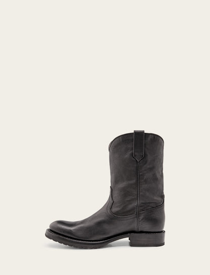 Men's Black Duke Roper Boots Black - Frye