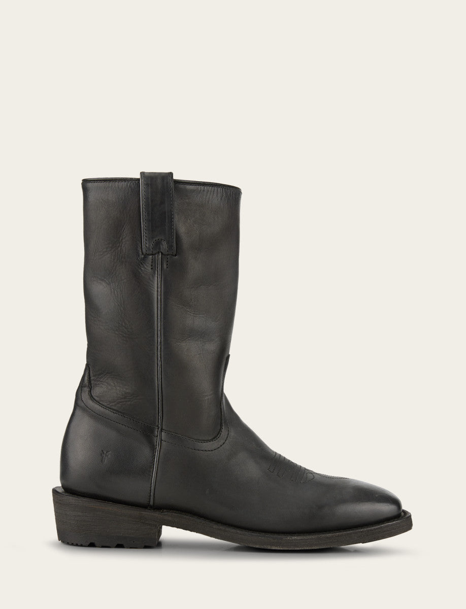 Men's Black Nash Roper Western Boots BLACK - Frye