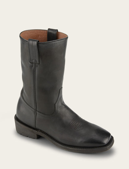 Men's Black Nash Roper Western Boots BLACK - Frye