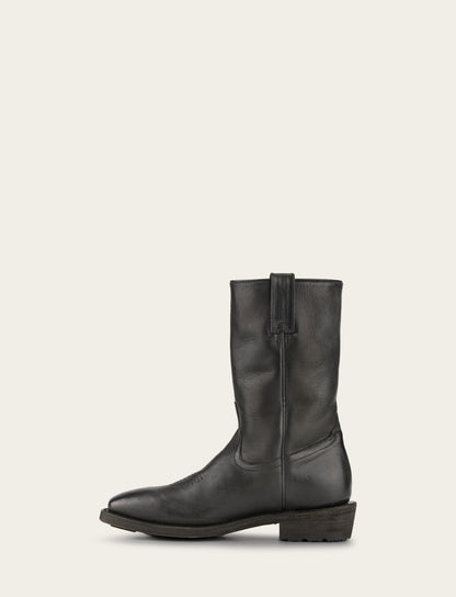 Men's Black Nash Roper Western Boots BLACK - Frye