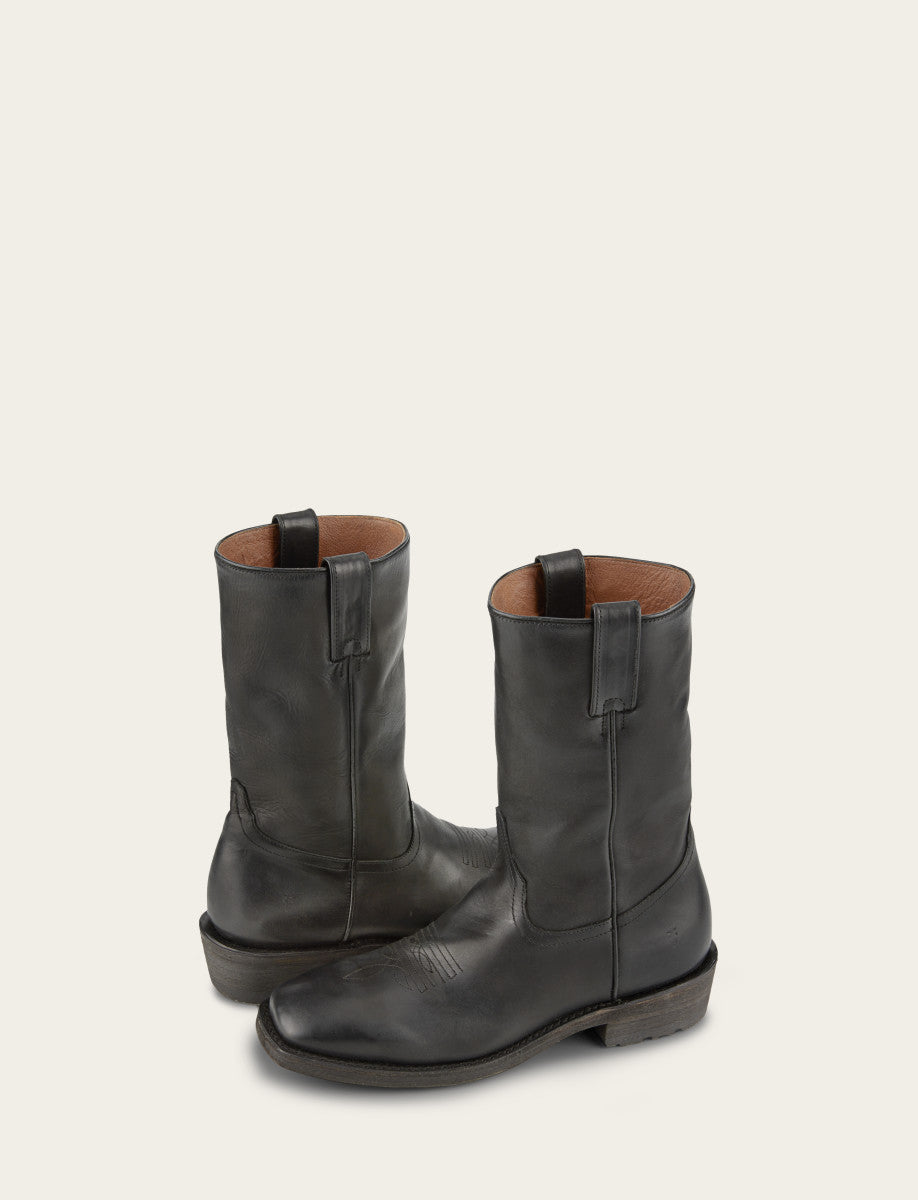 Men's Black Nash Roper Western Boots BLACK - Frye