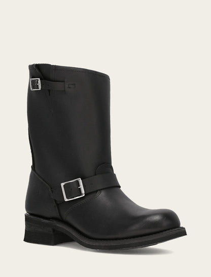 Men's Black Engineer 12R Mens Moto Black - Frye