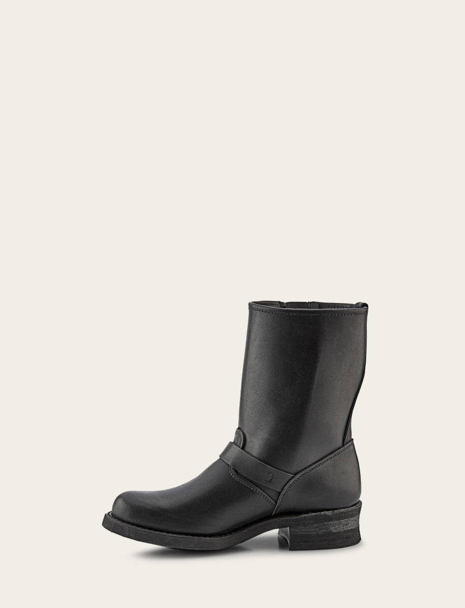 Men's Black Engineer 12R Mens Moto Black - Frye