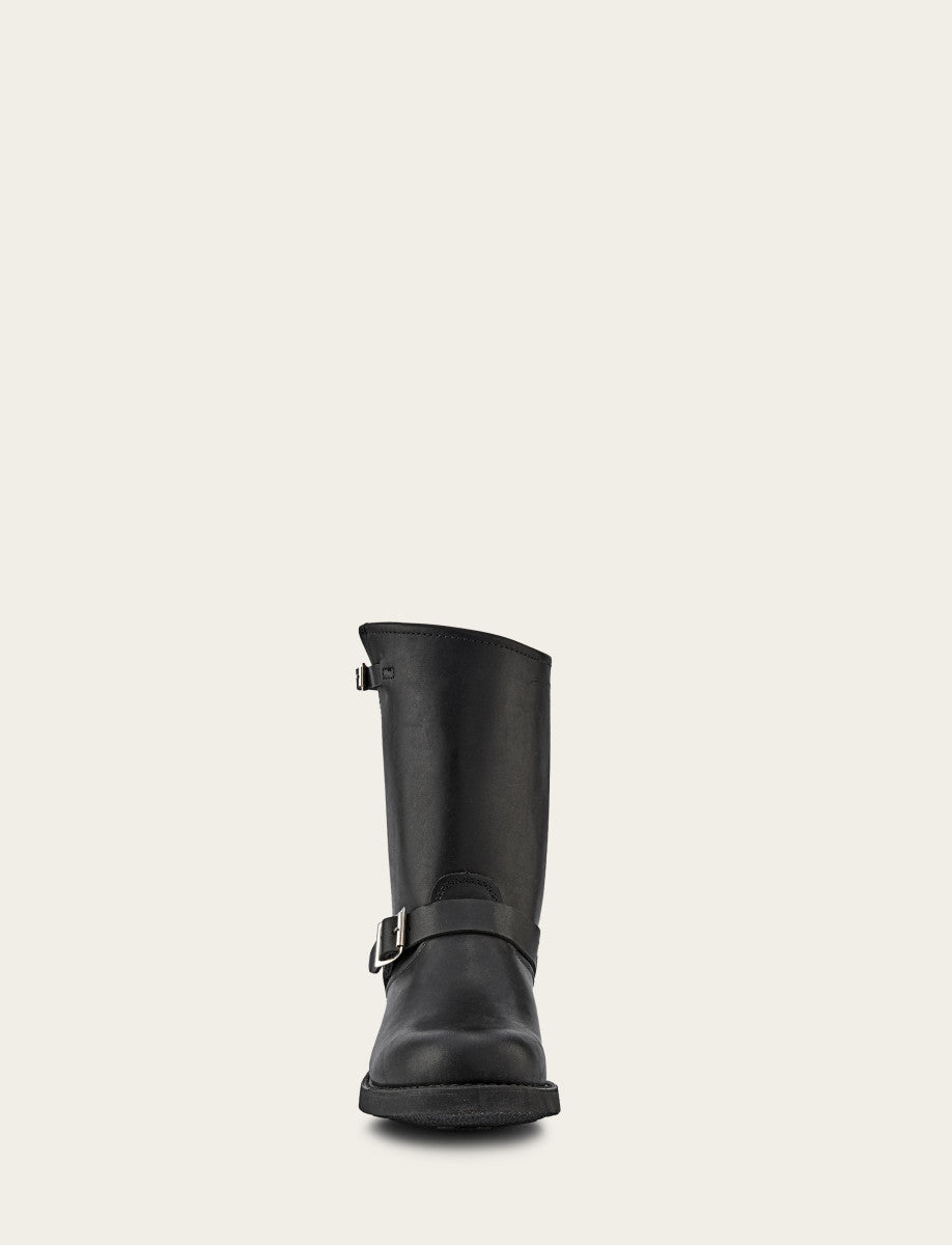 Men's Black Engineer 12R Mens Moto Black - Frye