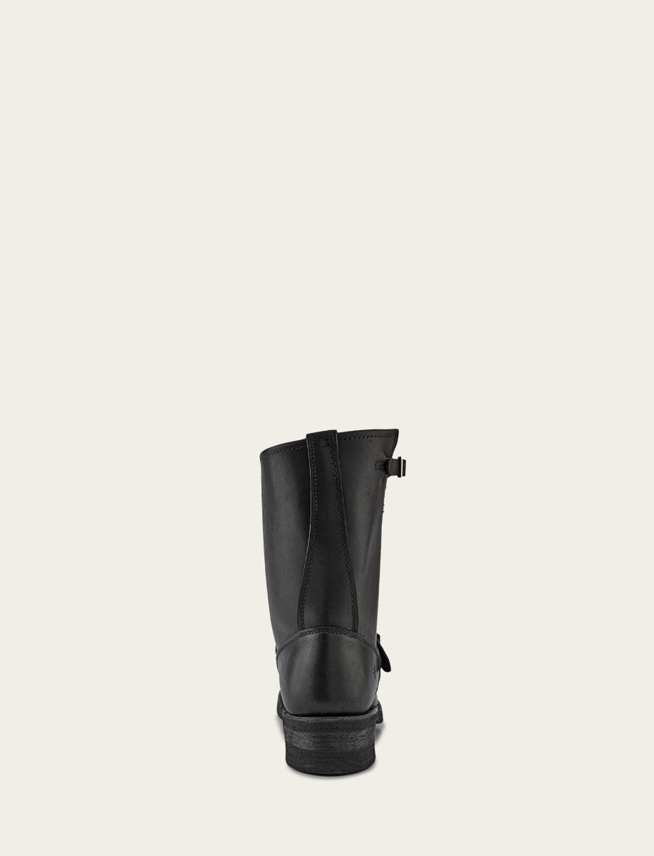 Men's Black Engineer 12R Mens Moto Black - Frye