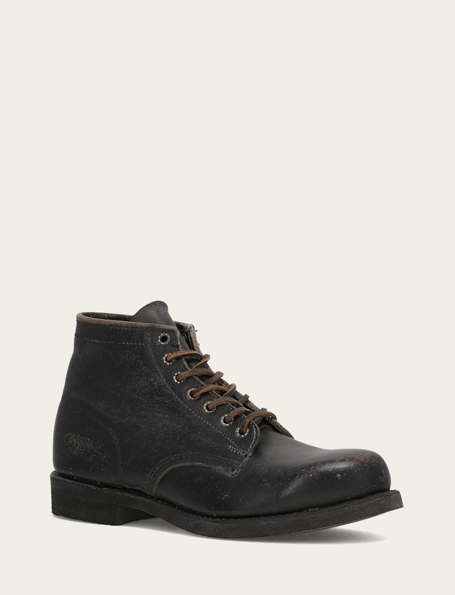 Men's Black Prison Boots Black - Frye