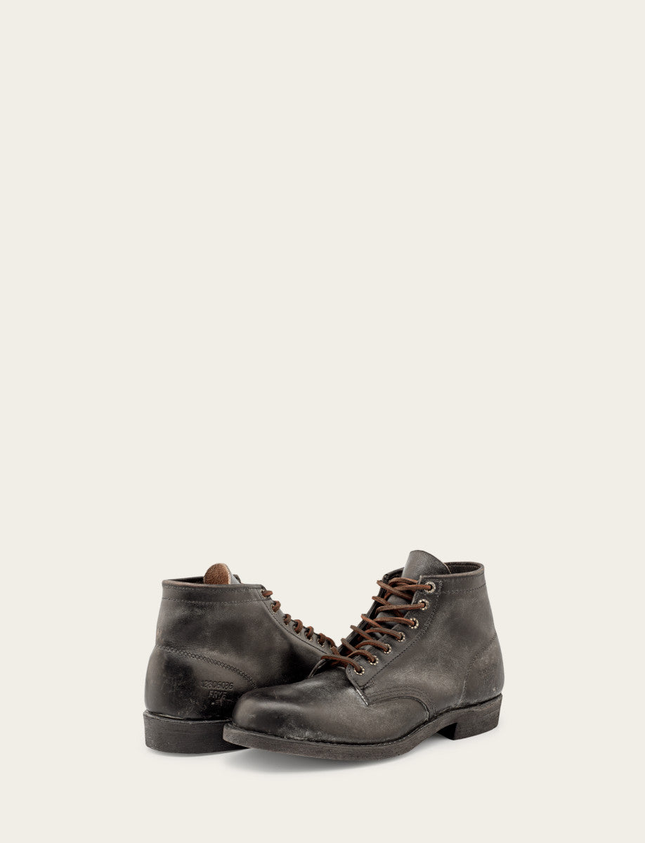 Men's Black Prison Boots Black - Frye