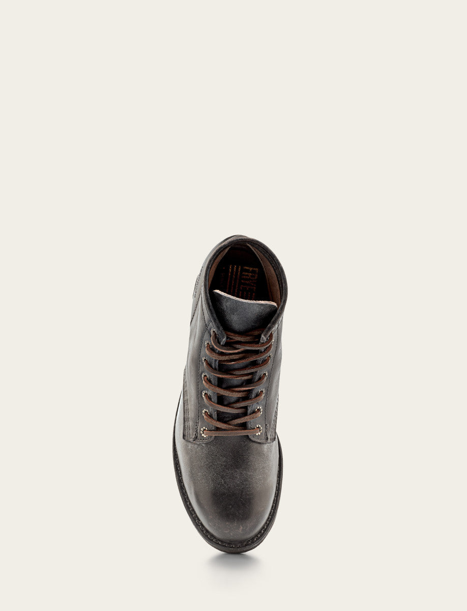 Men's Black Prison Boots Black - Frye
