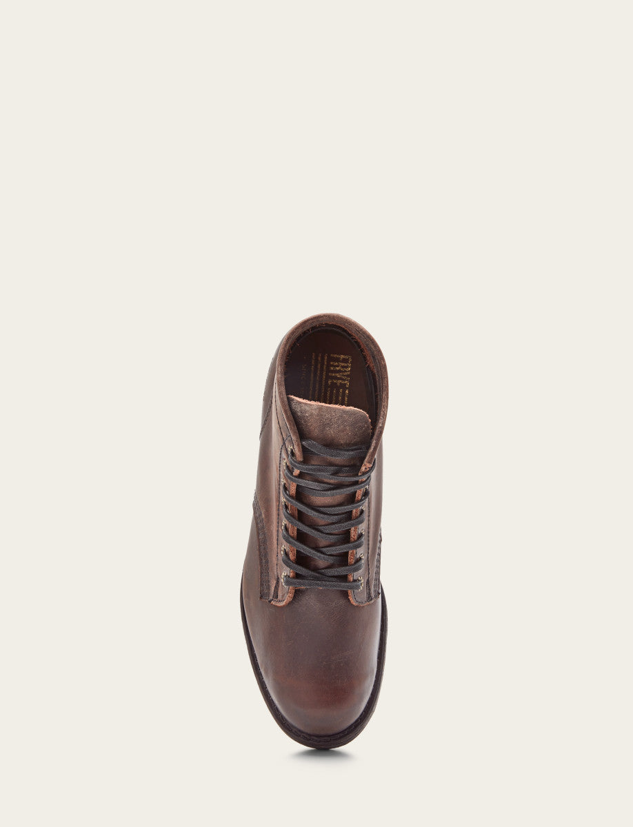 Men's Dark Brown Prison Boots Dark Brown - Frye