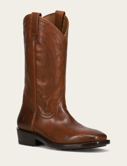 Men's Caramel Nash Deco Stitch Pull On Boots Caramel - Frye