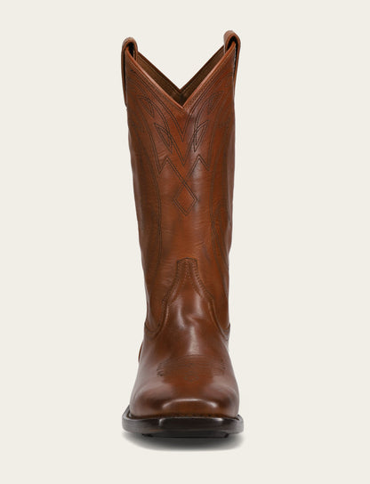Men's Caramel Nash Deco Stitch Pull On Boots Caramel - Frye