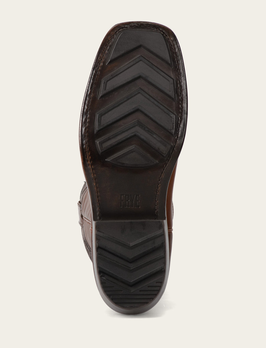 Men's Caramel Nash Deco Stitch Pull On Boots Caramel - Frye