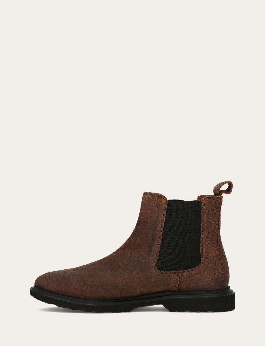 Men's Dark Walnut Connor Chelsea Boot Dark Walnut - Frye