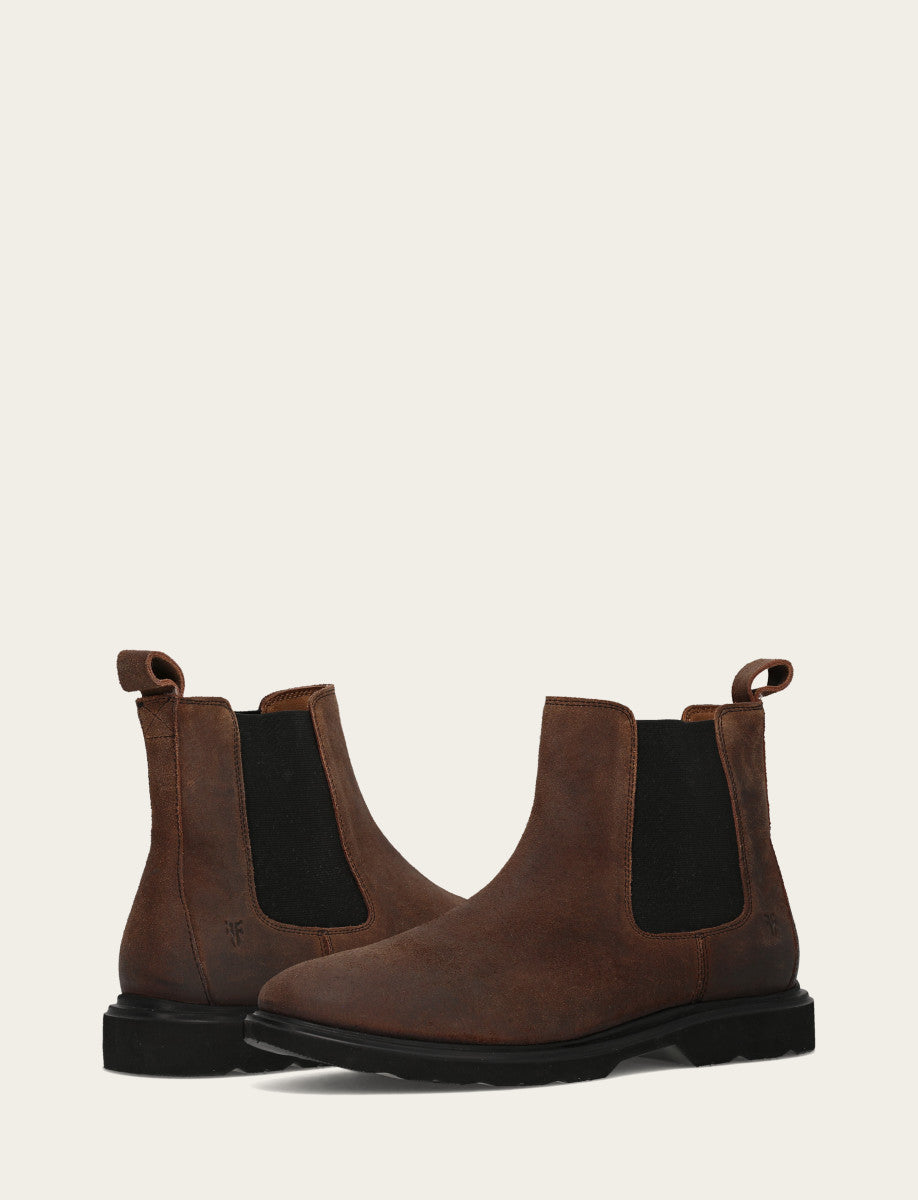 Men's Dark Walnut Connor Chelsea Boot Dark Walnut - Frye