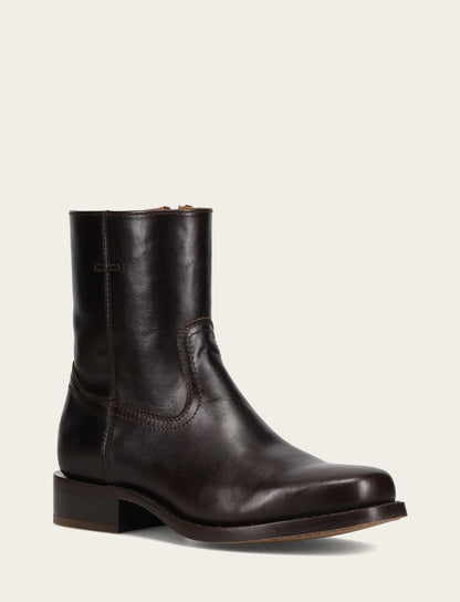 Men's Bourbon Campus Inside Zip Boot Bourbon - Frye