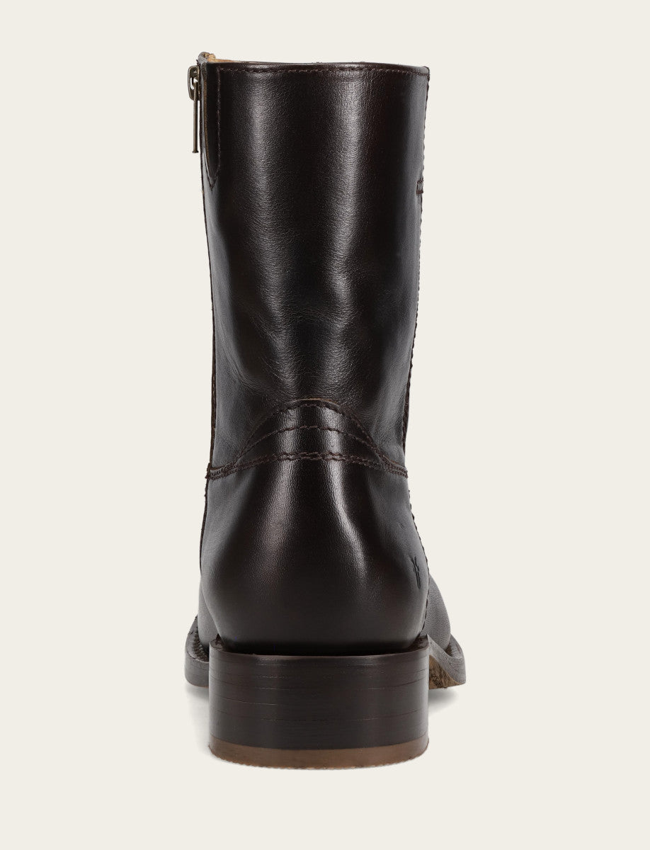 Men's Bourbon Campus Inside Zip Boot Bourbon - Frye