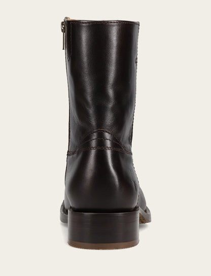 Men's Bourbon Campus Inside Zip Boot Bourbon - Frye