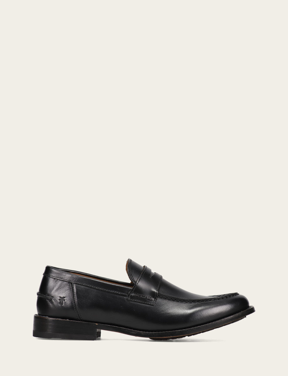Men's Black Tyler Flex Penny Loafers Black - Frye