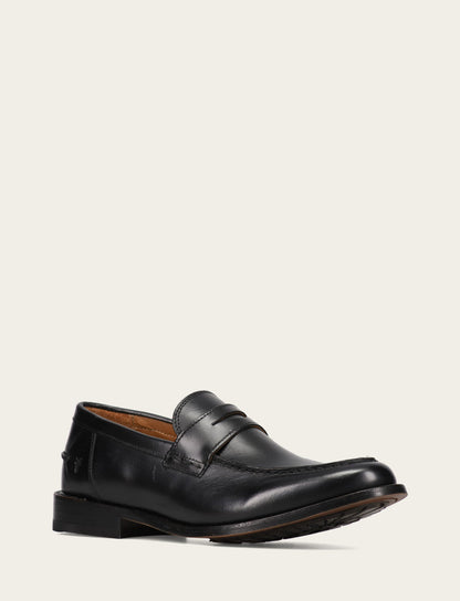 Men's Black Tyler Flex Penny Loafers Black - Frye