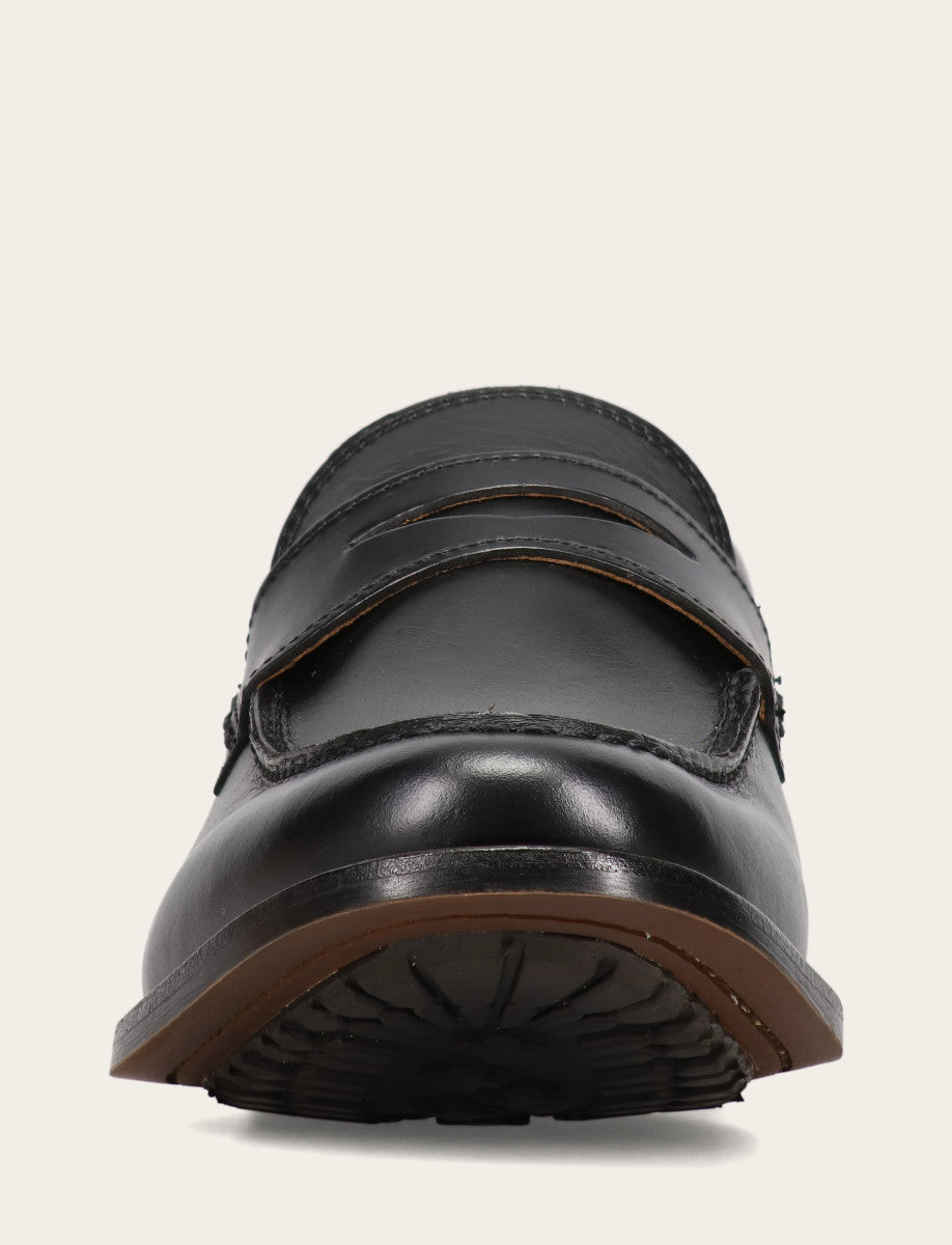 Men's Black Tyler Flex Penny Loafers Black - Frye
