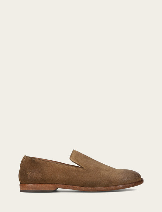 Men's Ash Waxed Suede Chris Venetian Loafers Ash Waxed Suede - Frye