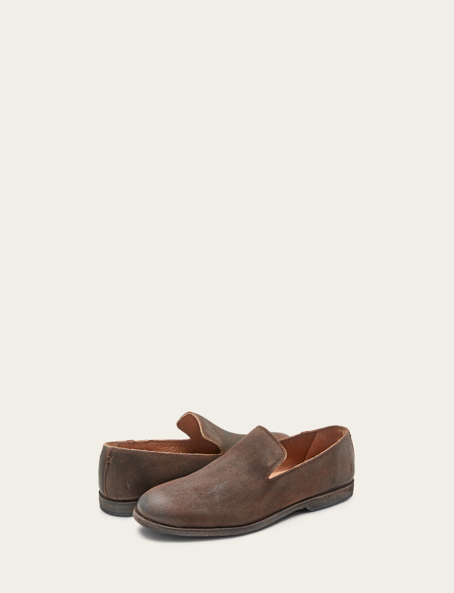 Men's Ginger Suede Chris Venetian Loafers Ginger Suede - Frye
