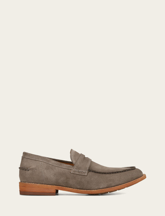 Men's Steel Tyler Flex Penny Loafers Steel - Frye