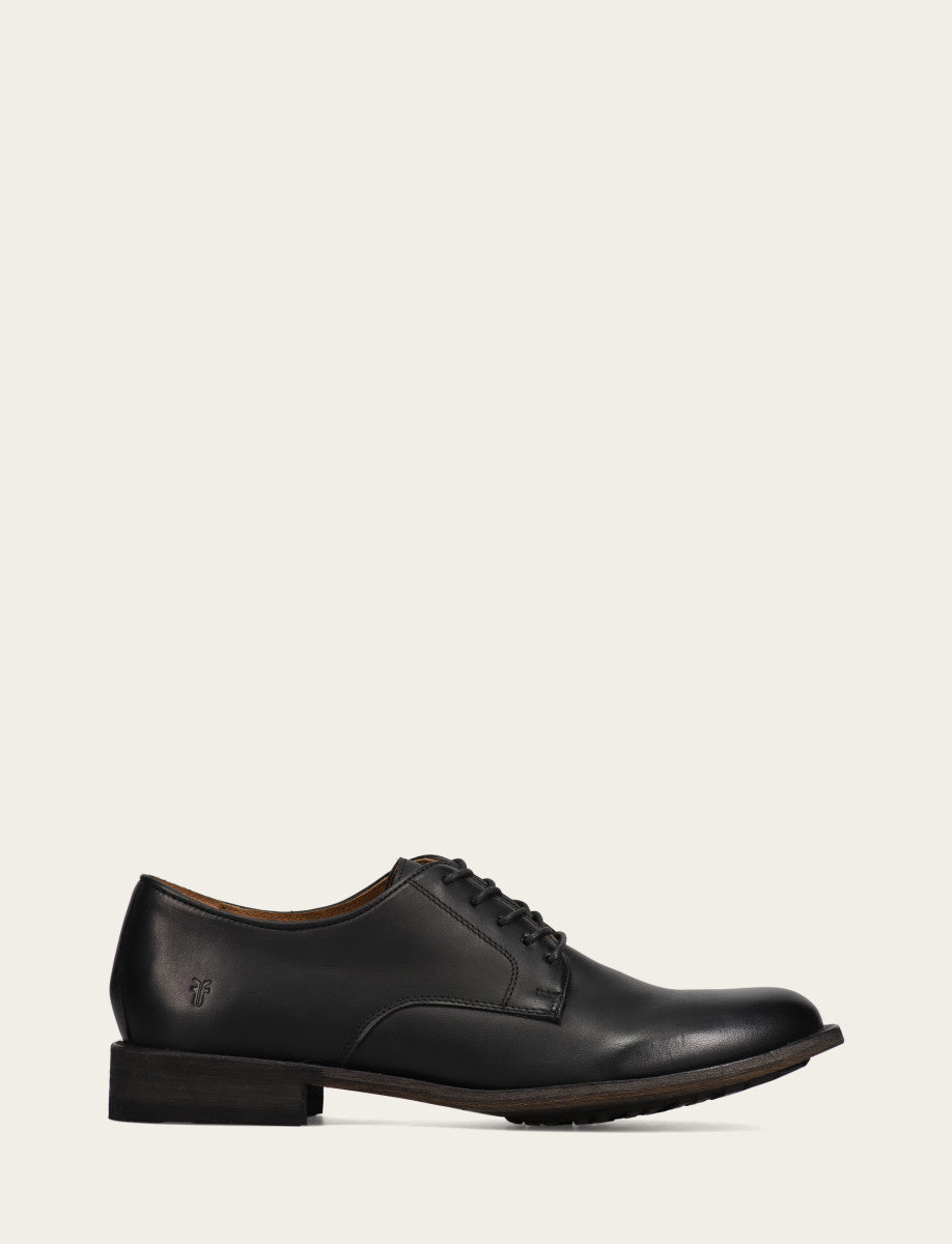 Men's Black Tyler Flex Oxford Dress Shoes Black - Frye