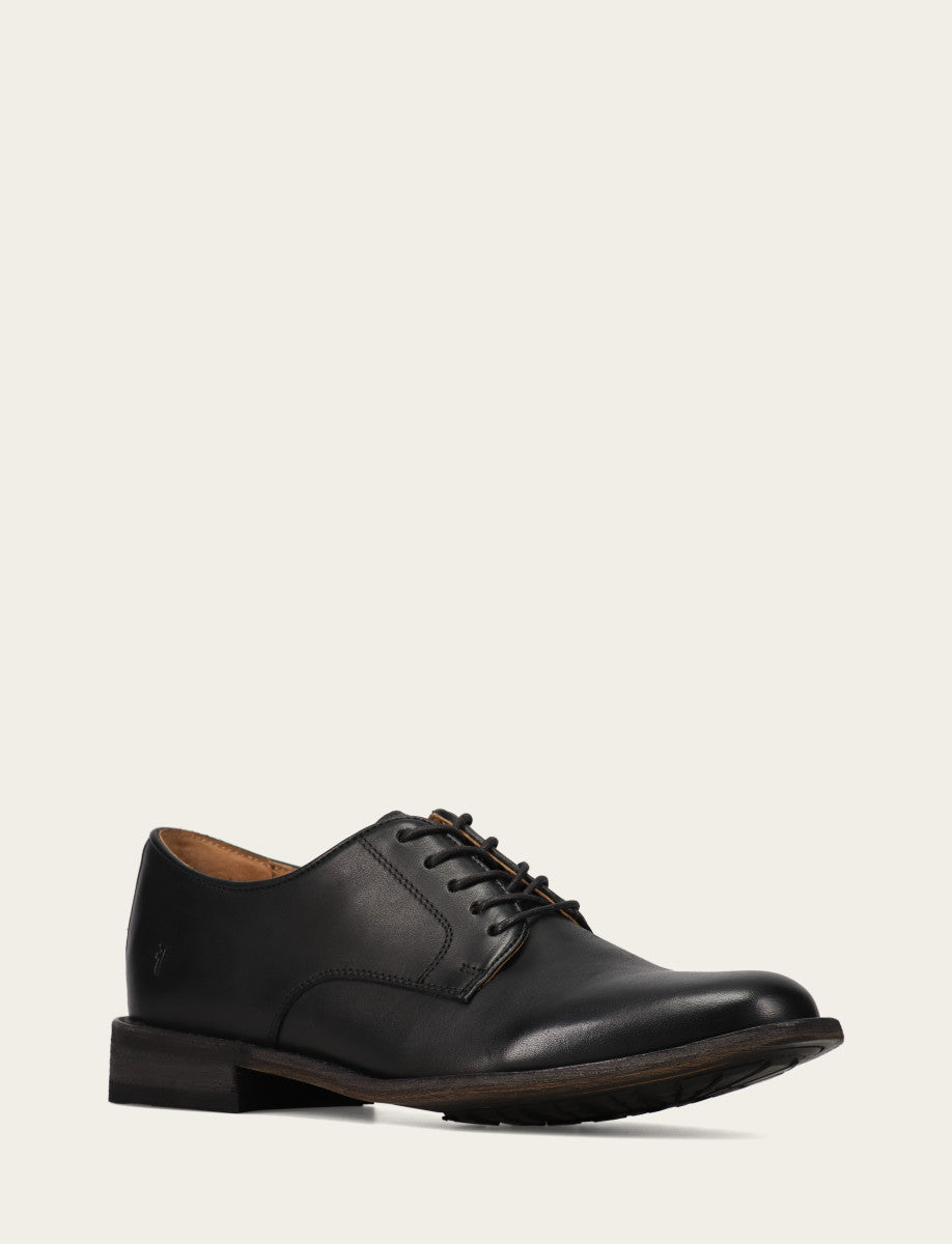 Men's Black Tyler Flex Oxford Dress Shoes Black - Frye