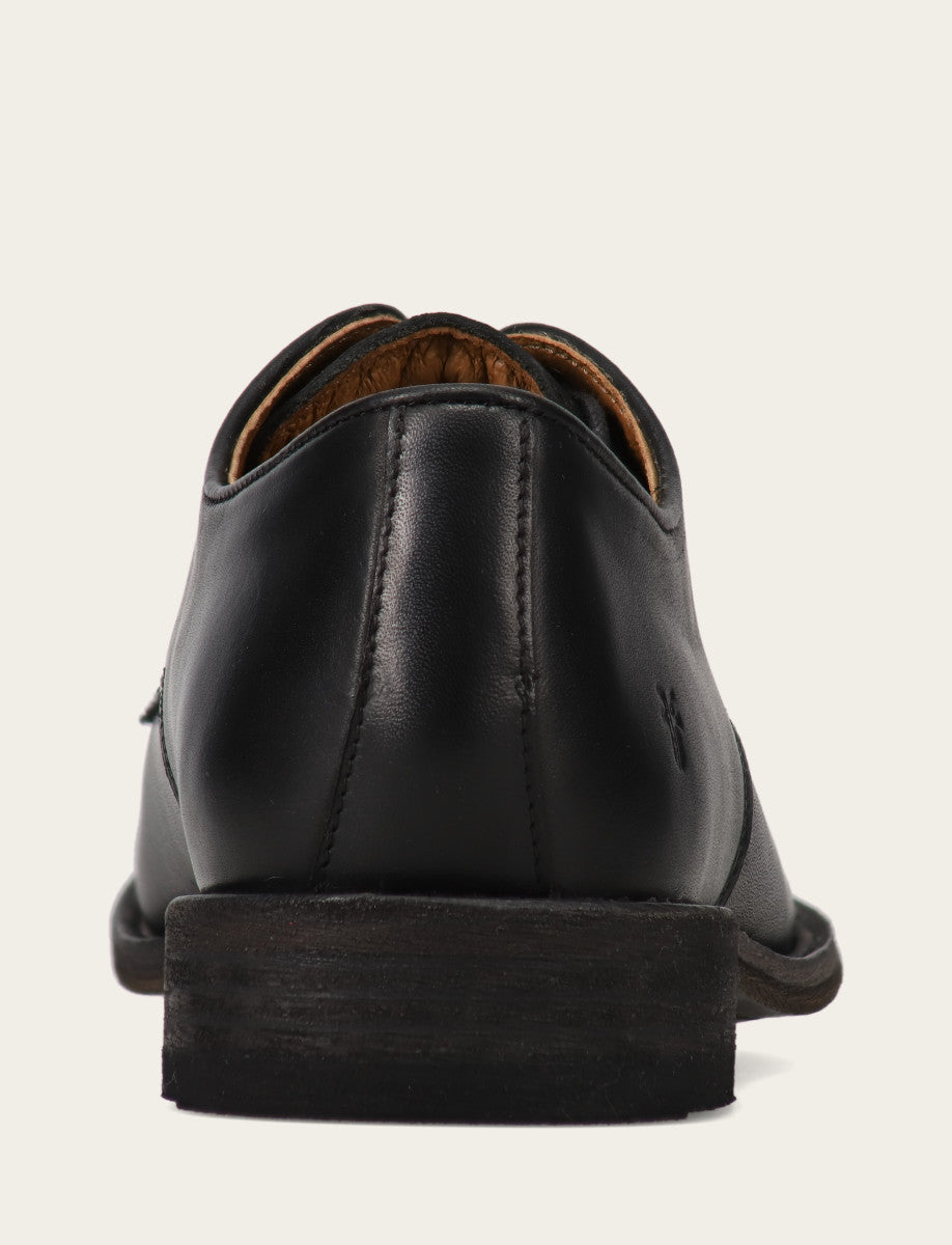 Men's Black Tyler Flex Oxford Dress Shoes Black - Frye