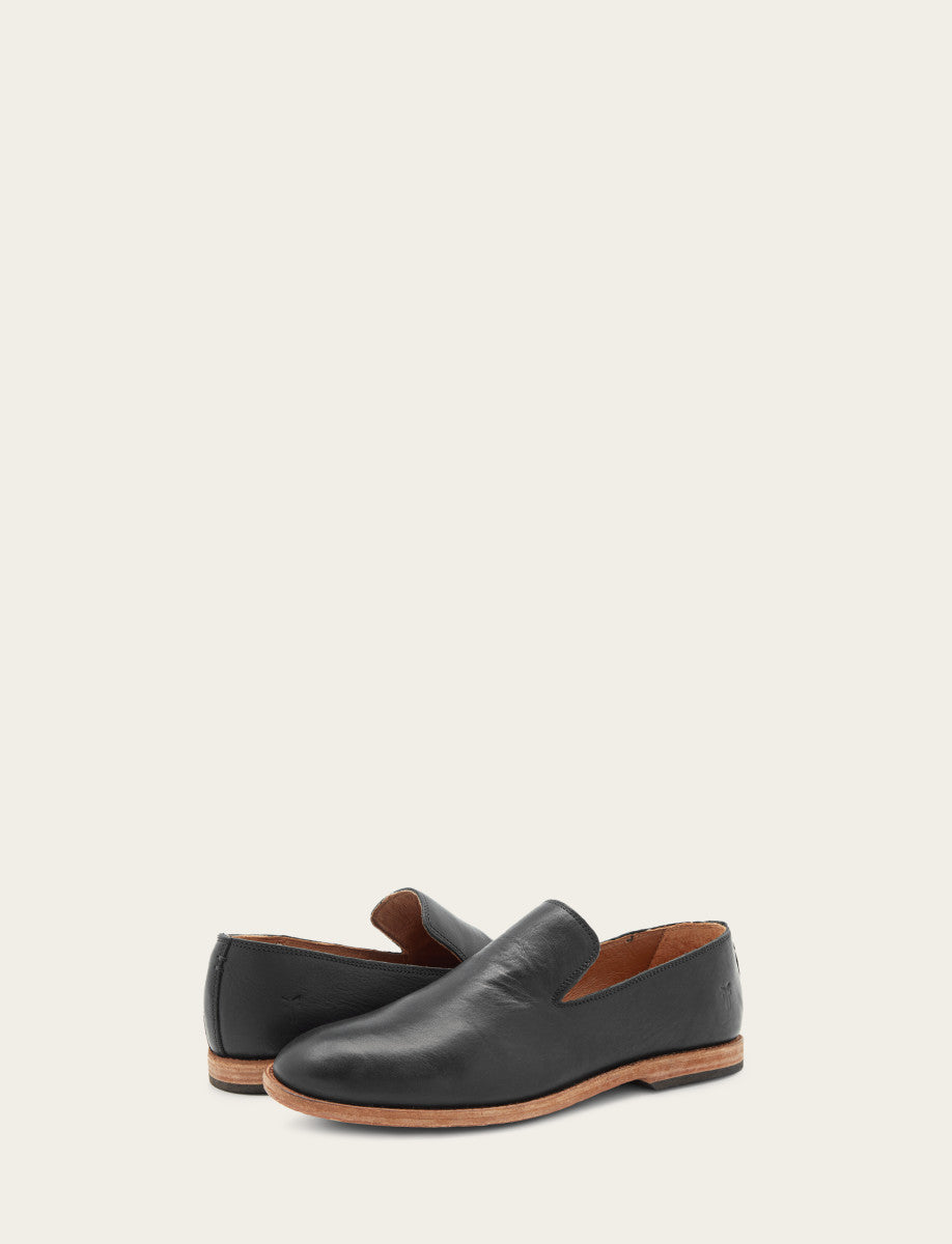 Men's Black Chris Venetian Loafers Black - Frye