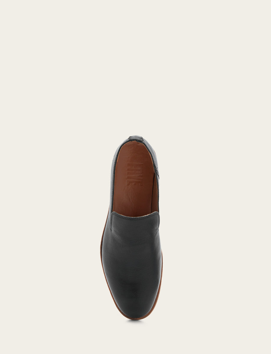 Men's Black Chris Venetian Loafers Black - Frye