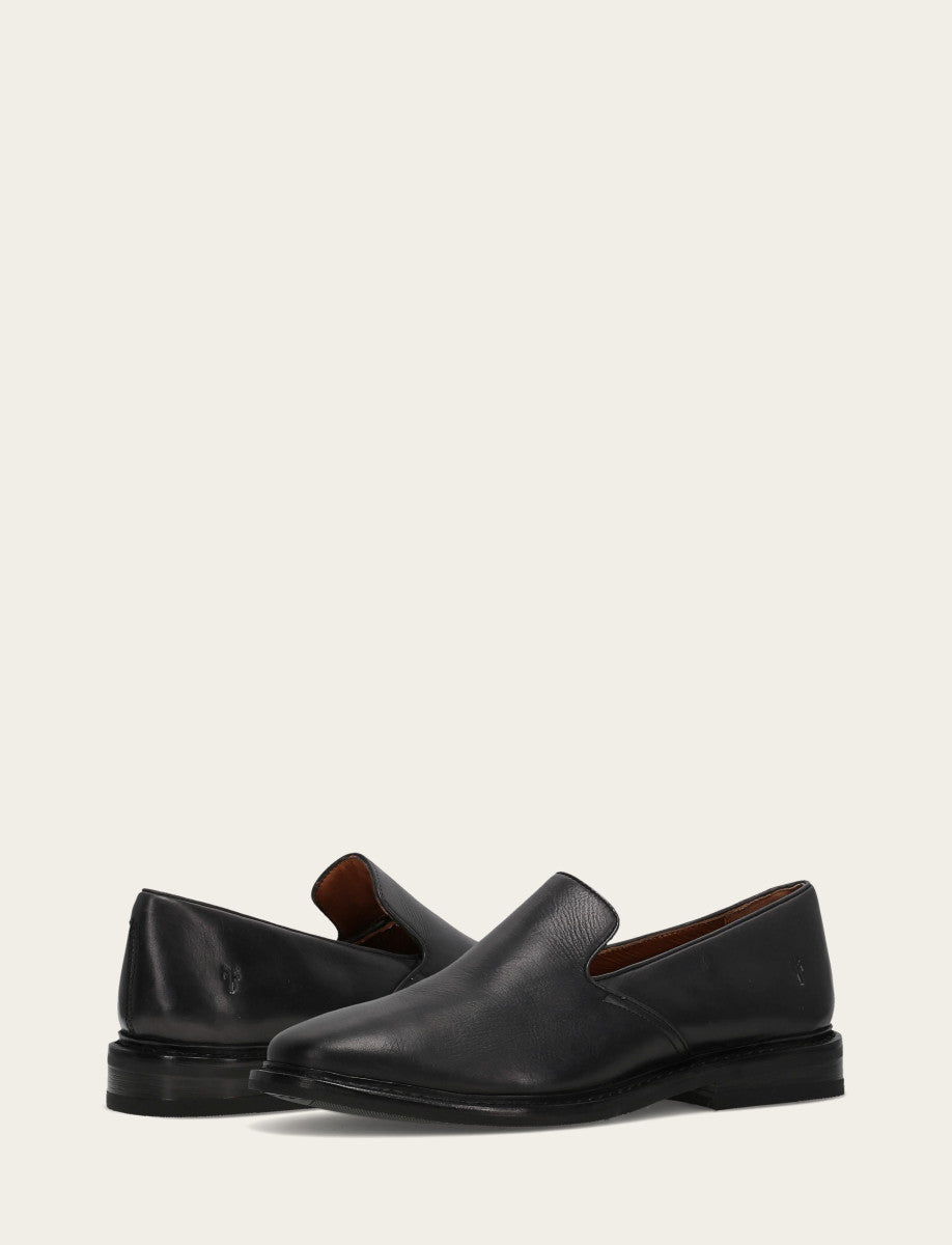 Men's Black Paul Venetian Loafer Black - Frye