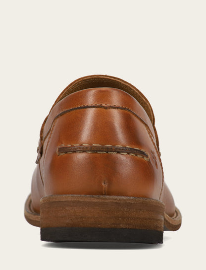 Men's Caramel Tyler Flex Penny Loafers Caramel - Frye