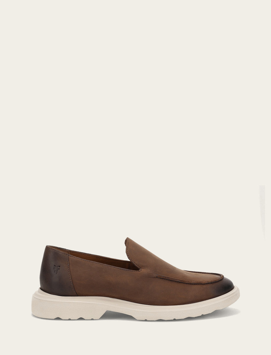 Men's Chocolate Connor Venetian Loafers Chocolate - Frye