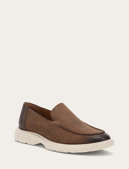 Men's Chocolate Connor Venetian Loafers Chocolate - Frye
