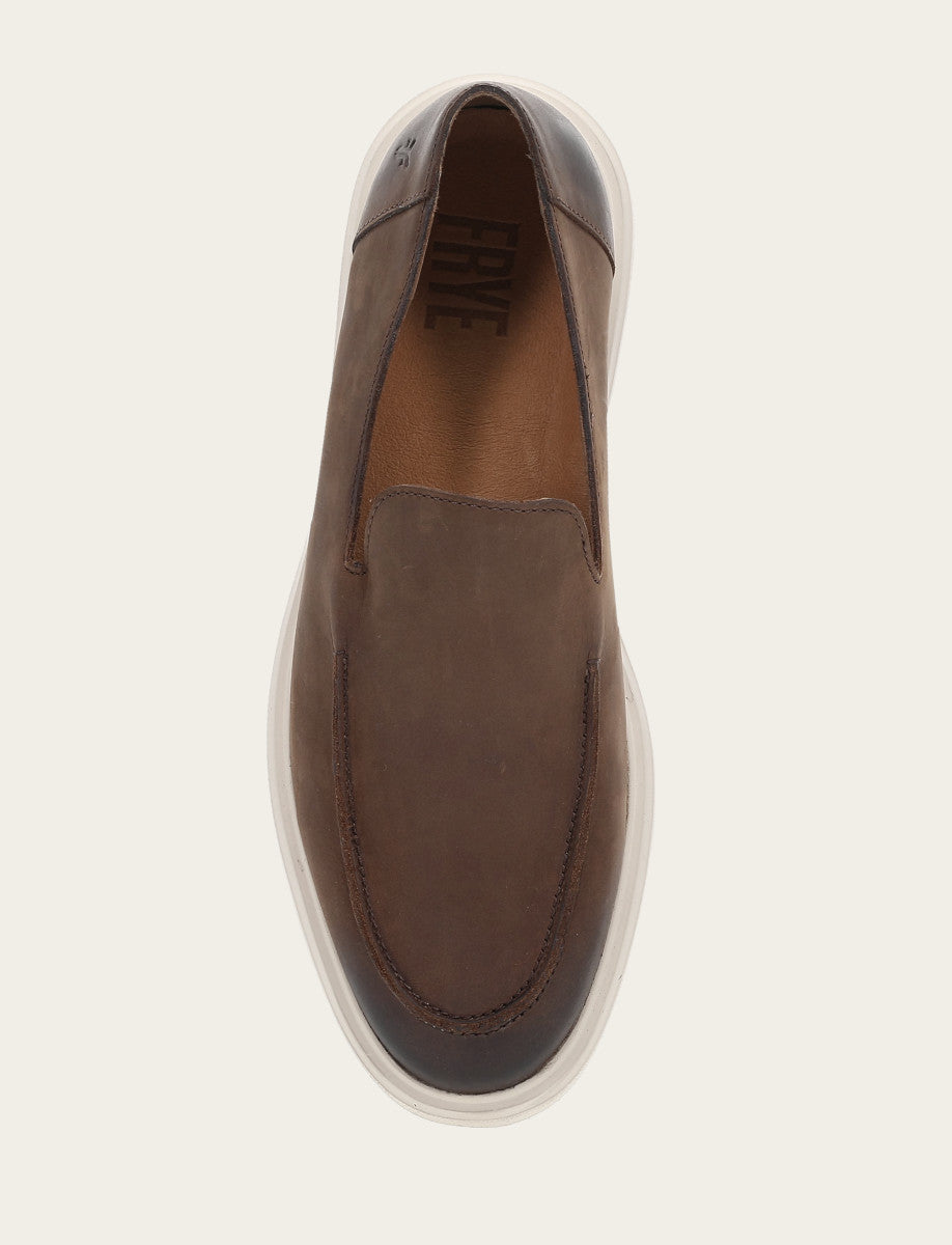 Men's Chocolate Connor Venetian Loafers Chocolate - Frye