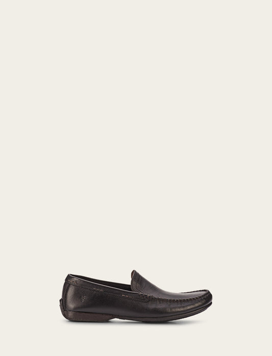 Men's Black Lewis Venetian Loafers Black - Frye