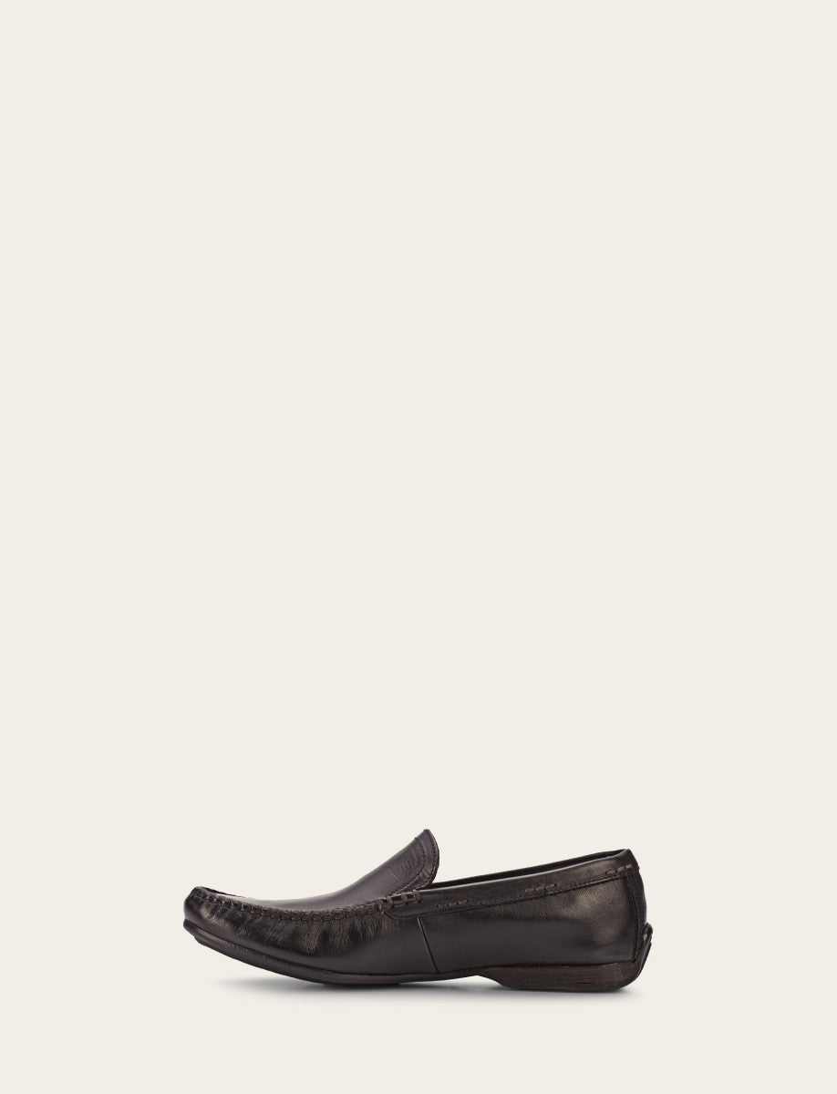 Men's Black Lewis Venetian Loafers Black - Frye