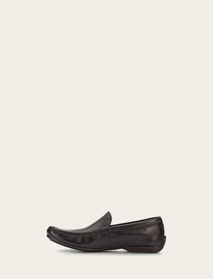 Men's Black Lewis Venetian Loafers Black - Frye