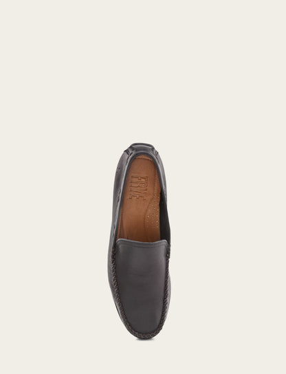 Men's Black Lewis Venetian Loafers Black - Frye