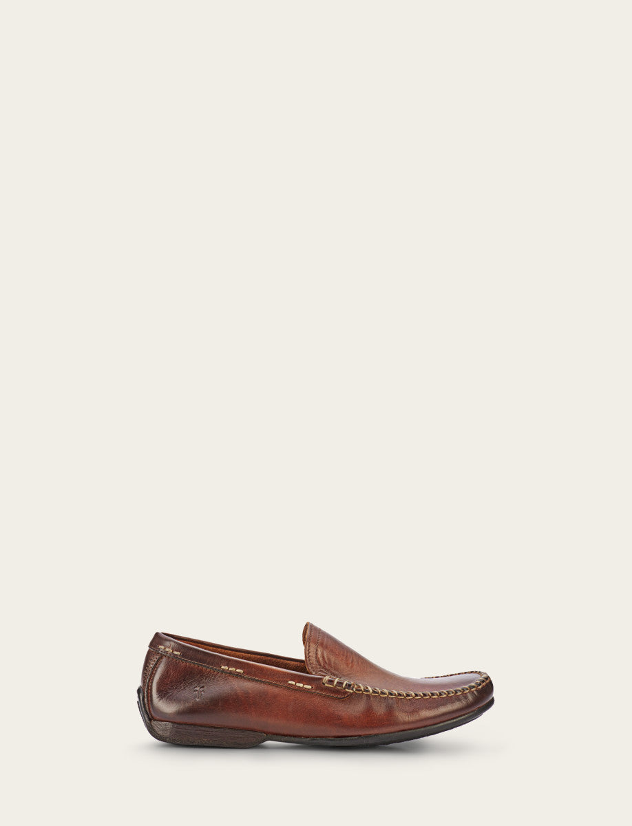 Men's Cognac Lewis Venetian Loafers Cognac - Frye