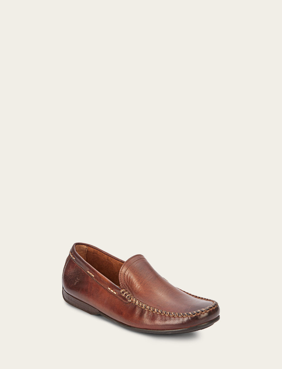 Men's Cognac Lewis Venetian Loafers Cognac - Frye