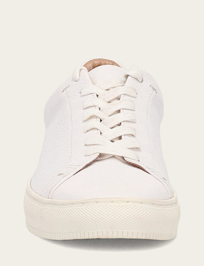 Men's White Astor Low Lace Slip On Sneakers White - Frye