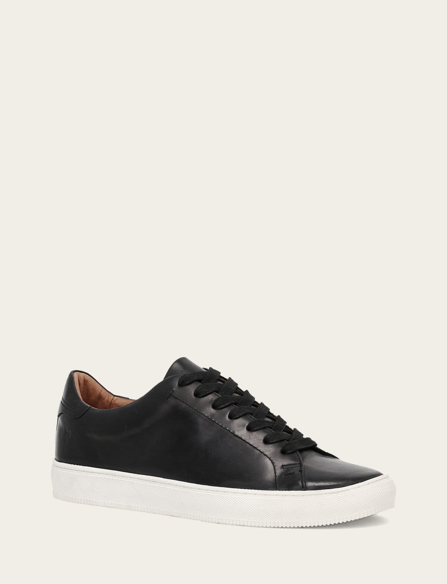 Men's Black Astor Low Lace Slip On Sneakers Black - Frye