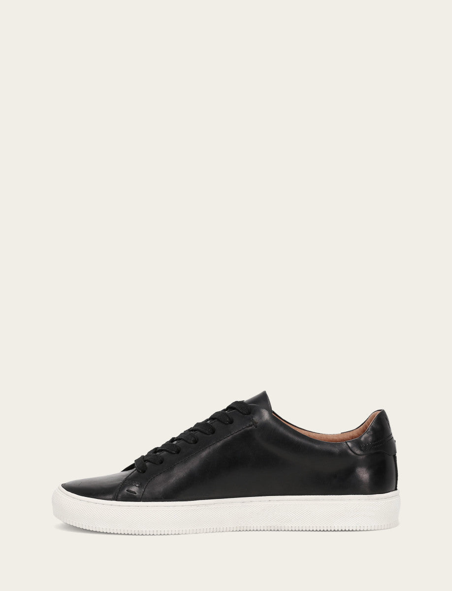 Men's Black Astor Low Lace Slip On Sneakers Black - Frye