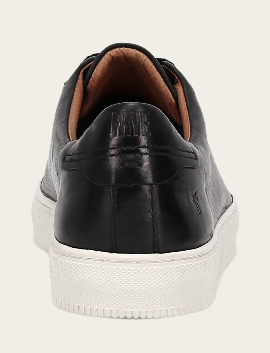 Men's Black Astor Low Lace Slip On Sneakers Black - Frye