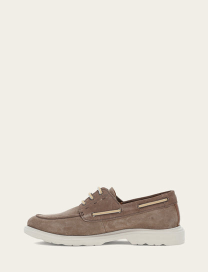 Men's Driftwood Connor Boat Shoe Driftwood - Frye